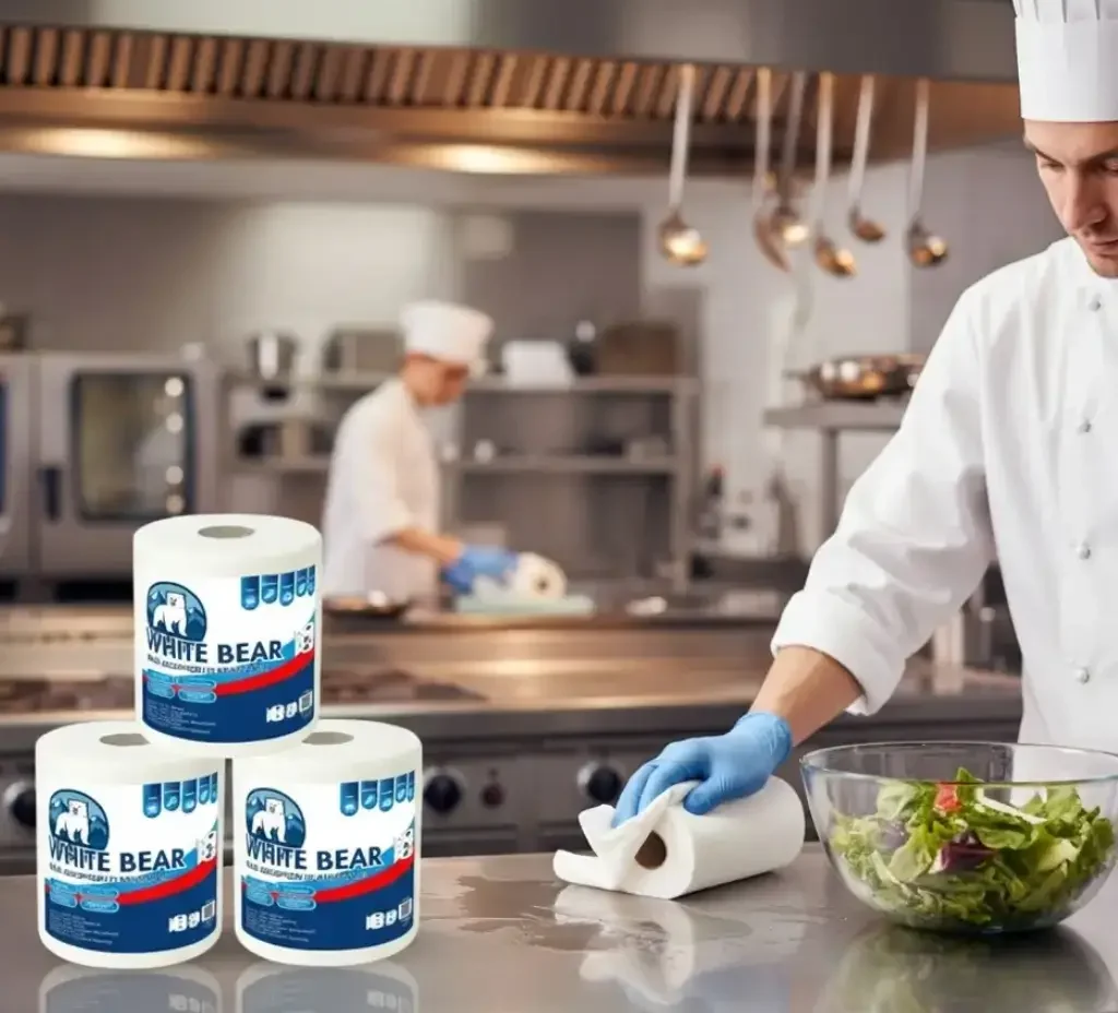 eco paper towels for horeca and cleaning